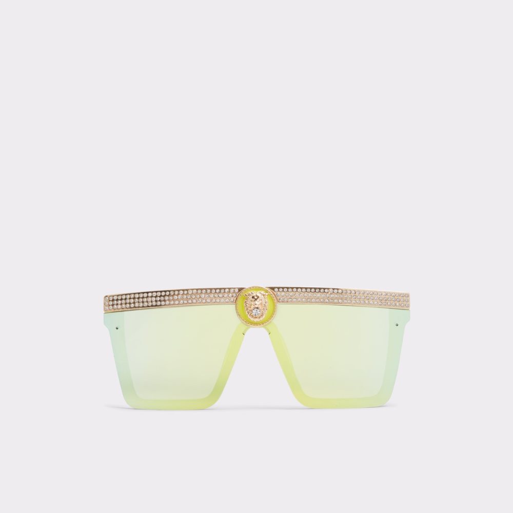 Yellow Aldo Legaredia Sunglasses | 46SUKVGLX